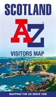 Szkocja - mapa A-Z dla odwiedzających - Scotland A-Z Visitors Map