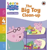 Ucz się z foniką Peppa Poziom 4 Książka 1 - Wielkie sprzątanie zabawek (Czytanka z foniką) - Learn with Peppa Phonics Level 4 Book 1 - The Big Toy Clean-up (Phonics Reader)