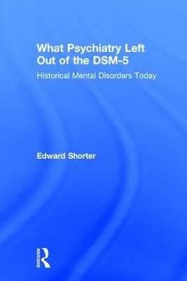 Co psychiatria pominęła w DSM-5: Historyczne zaburzenia psychiczne dzisiaj - What Psychiatry Left Out of the DSM-5: Historical Mental Disorders Today
