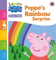 Ucz się z foniką Peppy, poziom 4, zeszyt 19 - Tęczowa niespodzianka Peppy (czytanka z foniką) - Learn with Peppa Phonics Level 4 Book 19 - Peppa's Rainbow Surprise (Phonics Reader)