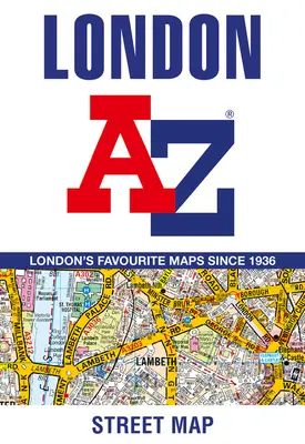 Mapa Londyn A-Z - London A-Z Map