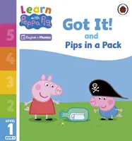 Ucz się z foniką Peppa, poziom 1, zeszyt 3 - Mam to! i pestki w paczce (czytanka z foniką) - Learn with Peppa Phonics Level 1 Book 3 - Got It! and Pips in a Pack (Phonics Reader)