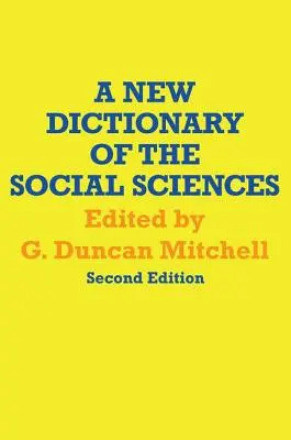 Nowy słownik nauk społecznych - A New Dictionary of the Social Sciences