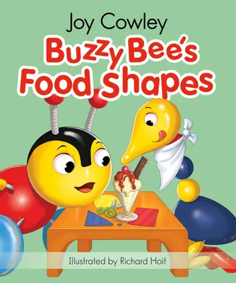 Książka planszowa Buzzy Bee's Food Shapes - Buzzy Bee's Food Shapes Board Book