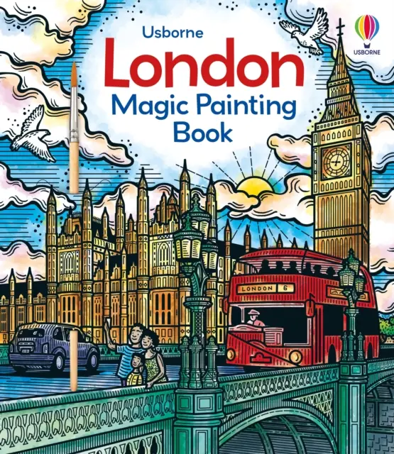 Londyńska magiczna książka do malowania - London Magic Painting Book