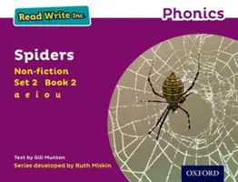 Read Write Inc. Fonics: Fioletowy Zestaw 2 Literatura faktu 2 Pająki - Read Write Inc. Phonics: Purple Set 2 Non-fiction 2 Spiders