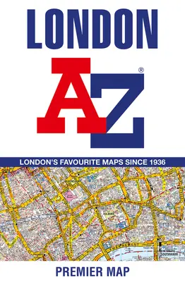 Londyn A-Z Premier Map - London A-Z Premier Map