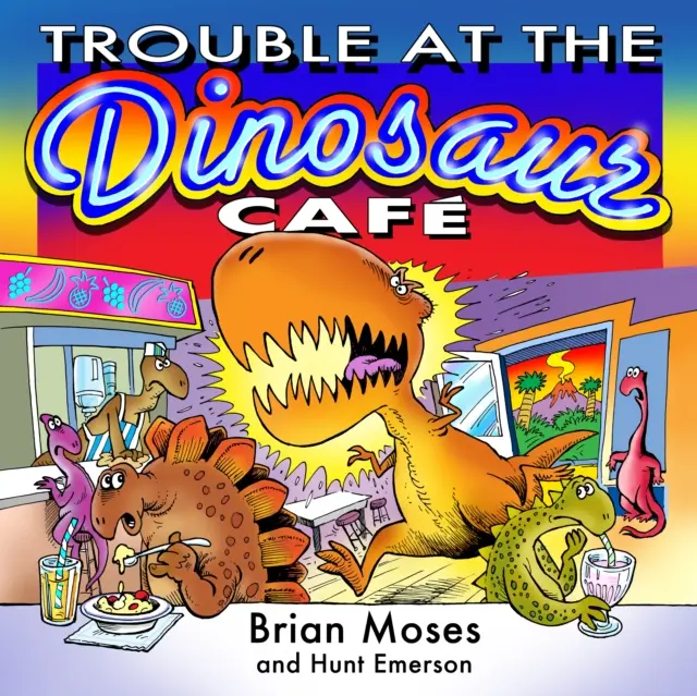 KŁOPOTY W KAWIARNI Z DINOZAURAMI - TROUBLE AT THE DINOSAUR CAFE