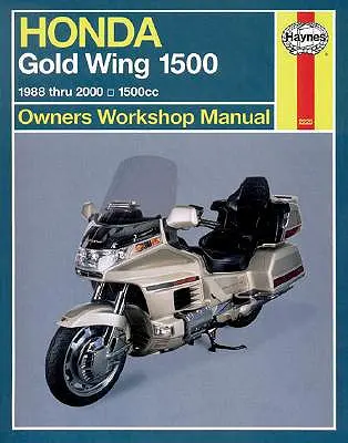 Honda Gl1500 Gold Wing Instrukcja warsztatowa dla właścicieli: 1988-2000 - Honda Gl1500 Gold Wing Owners Workshop Manual: 1988-2000