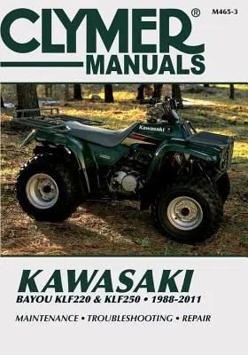 Instrukcja naprawy Kawasaki Bayou Klf220 i Klf250 ATV - Kawasaki Bayou Klf220 & Klf250 ATV Repair Manual