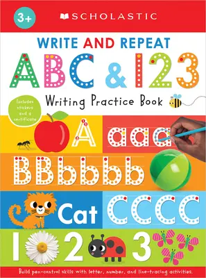 Naucz się pisać ABC i 123: Scholastic Early Learners (zeszyt ćwiczeń) - Learn to Write ABC & 123: Scholastic Early Learners (Workbook)