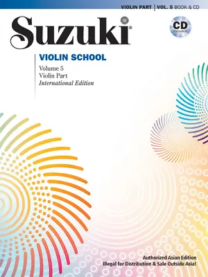 Suzuki Violin School: Wydanie azjatyckie, książka i CD - Suzuki Violin School: Asian Edition, Book & CD