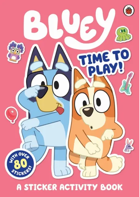 Bluey: Czas na zabawę z naklejkami - Bluey: Time to Play Sticker Activity