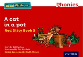 Read Write Inc. Fonics: Red Ditty Book 3 A Cat in a Pot - Read Write Inc. Phonics: Red Ditty Book 3 A Cat in a Pot