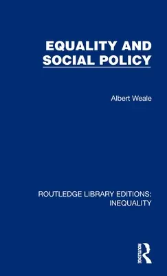 Równość i polityka społeczna - Equality and Social Policy