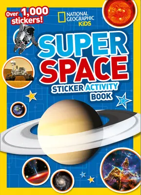 Super kosmiczna książka z naklejkami - ponad 1000 naklejek! - Super Space Sticker Activity Book - Over 1,000 Stickers!