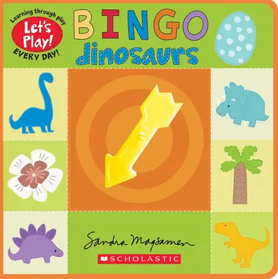 Bingo: Dinozaury (książka planszowa Let's Play) - Bingo: Dinosaurs (a Let's Play! Board Book)