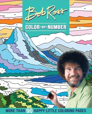 Bob Ross Koloruj według numerów - Bob Ross Color-By-Number