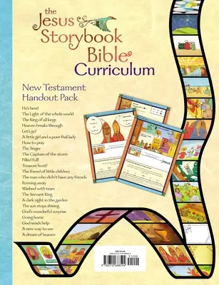 Zestaw konspektów do programu nauczania Jesus Storybook Bible, Nowy Testament - Jesus Storybook Bible Curriculum Kit Handouts, New Testament