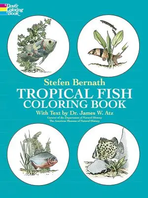 Kolorowanka z tropikalnymi rybami - Tropical Fish Coloring Book