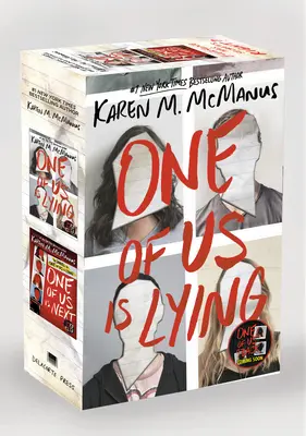 Karen M. McManus 2-Book Paperback Boxed Set: Jeden z nas kłamie, Jeden z nas jest następny - Karen M. McManus 2-Book Paperback Boxed Set: One of Us Is Lying, One of Us Is Next