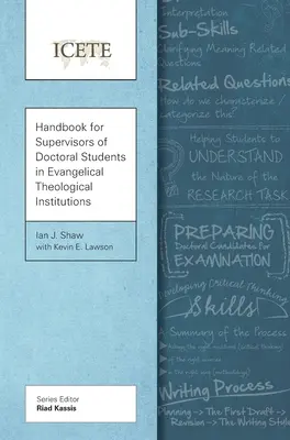 Podręcznik dla opiekunów studentów studiów doktoranckich w ewangelikalnych instytucjach teologicznych - Handbook for Supervisors of Doctoral Students in Evangelical Theological Institutions