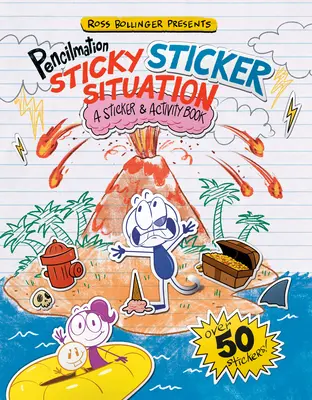 Sytuacja z naklejkami: Książka z naklejkami i ćwiczeniami - Sticky Sticker Situation: A Sticker & Activity Book