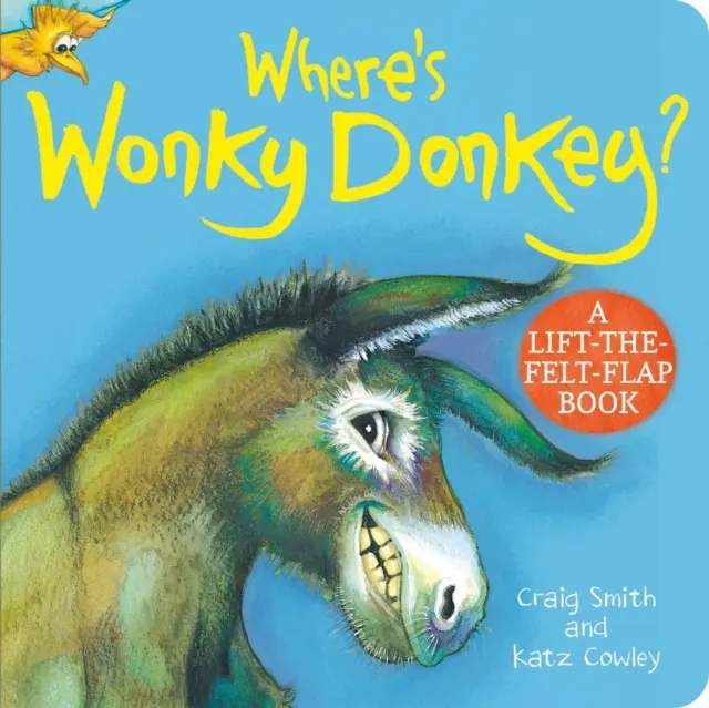 Gdzie jest Wonky Donkey? Filcowe klapki - Where's Wonky Donkey? Felt Flaps