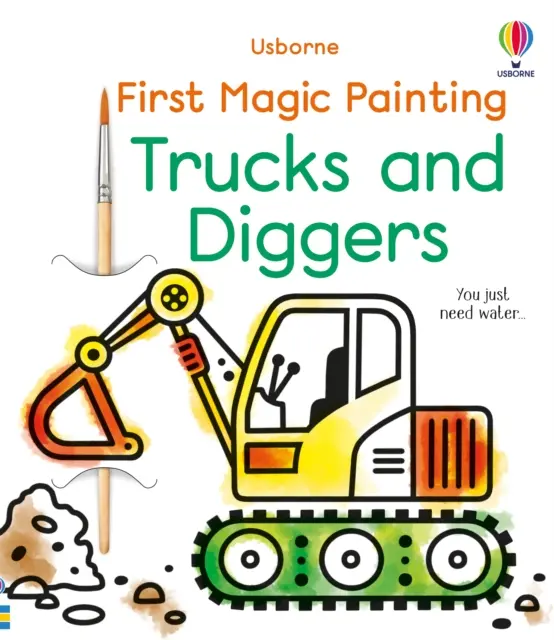 Pierwsze magiczne malowanie ciężarówek i koparek - First Magic Painting Trucks and Diggers