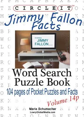 Krąg, Fakty o Jimmym Fallonie, Kieszonkowy rozmiar, Wyszukiwanie słów, Książka z łamigłówkami - Circle It, Jimmy Fallon Facts, Pocket Size, Word Search, Puzzle Book