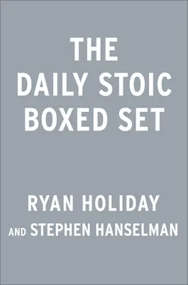 Codzienny zestaw stoicki - The Daily Stoic Boxed Set