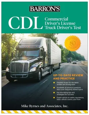 CDL: Commercial Driver's License Truck Driver's Test, Fifth Edition: Kompleksowy przegląd tematu + ćwiczenia - CDL: Commercial Driver's License Truck Driver's Test, Fifth Edition: Comprehensive Subject Review + Practice