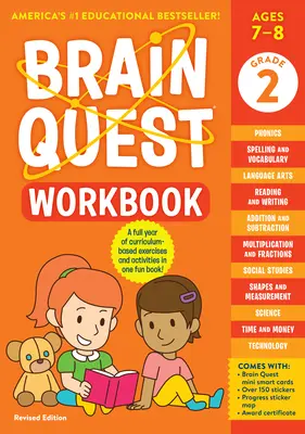 Brain Quest Workbook: Wydanie 2 poprawione - Brain Quest Workbook: 2nd Grade Revised Edition