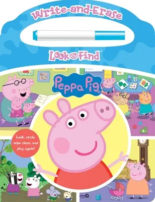 Świnka Peppa: Pisz i wymazuj szukaj i znajdź - Peppa Pig: Write-And-Erase Look and Find