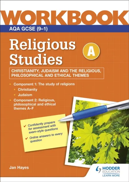 AQA GCSE Religious Studies Specyfikacja A Chrześcijaństwo, judaizm oraz tematy religijne, filozoficzne i etyczne Zeszyt ćwiczeń - AQA GCSE Religious Studies Specification A Christianity, Judaism and the Religious, Philosophical and Ethical Themes Workbook