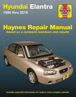 Instrukcja napraw Hyundai Elantra 1996 Thru 2019 Haynes - Oparta na kompletnym rozbiorze i przebudowie - Zawiera niezbędne informacje dla dzisiejszych bardziej złożonych samochodów. - Hyundai Elantra 1996 Thru 2019 Haynes Repair Manual - Based on a Complete Teardown and Rebuild - Includes Essential Information for Today's More Comp