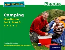 Read Write Inc. Fonics: Zielony zestaw 1 Literatura faktu 5 Camping - Read Write Inc. Phonics: Green Set 1 Non-fiction 5 Camping