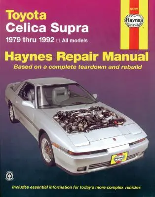 Toyota Celica Supra 1979-1992 Podręcznik napraw Haynes (USA) - Toyota Celica Supra 1979-1992) Haynes Repair Manual (USA)
