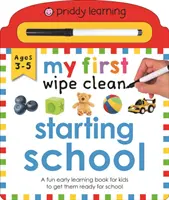 Moje pierwsze chusteczki na początek szkoły - My First Wipe Clean Starting School
