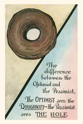 Vintage Journal Różnica między optymistą a pesymistą - Vintage Journal Difference between Optimist and Pessimist