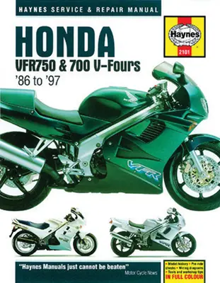 Honda VFR750 i 700 V-cztery (86-97) - 86-97 - Honda VFR750 & 700 V-Fours (86-97) - 86-97