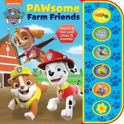 Nickelodeon Paw Patrol Książeczka dźwiękowa Przyjaciele z farmy - Nickelodeon Paw Patrol Pawsome Farm Friends Sound Book