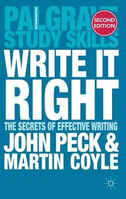 Write it Right: Sekrety skutecznego pisania - Write it Right: The Secrets of Effective Writing