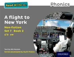 Read Write Inc. Fonika: Grey Zestaw 7 Literatura faktu 2 Lot do Nowego Jorku - Read Write Inc. Phonics: Grey Set 7 Non-fiction 2 A Flight to New York