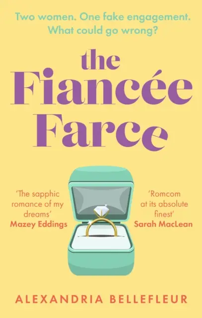 Fiancee Farce - idealny rom-com w klimacie steamy sapphic - Fiancee Farce - the perfect steamy sapphic rom-com