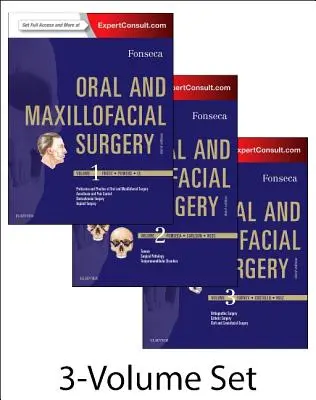 Chirurgia jamy ustnej i szczękowo-twarzowa: Zestaw 3 tomów - Oral and Maxillofacial Surgery: 3-Volume Set