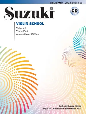 Szkoła skrzypcowa Suzuki: Wydanie azjatyckie, książka i CD - Suzuki Violin School: Asian Edition, Book & CD