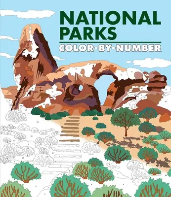 Parki narodowe do pokolorowania według numerów - National Parks Color-By-Number