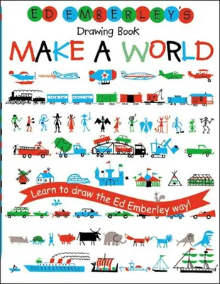 Książka do rysowania Eda Emberleya: Stwórz świat - Ed Emberley's Drawing Book: Make a World