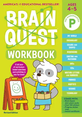 Zeszyt ćwiczeń Brain Quest: Pre-K Revised Edition - Brain Quest Workbook: Pre-K Revised Edition